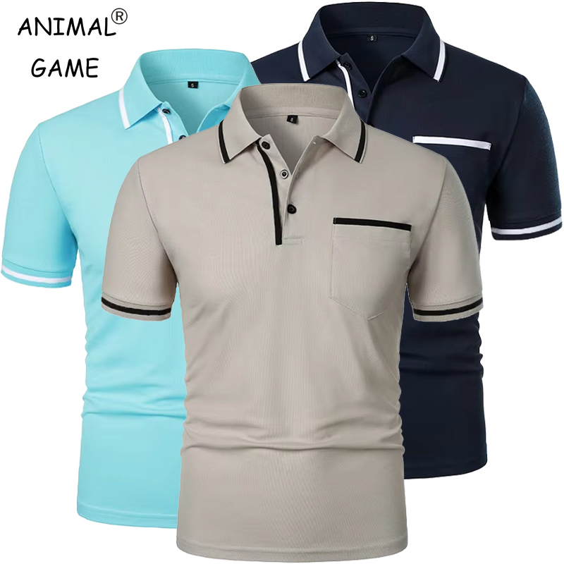 Summer Men's Short Sleeve Brea - Polo Shirt Pique 리뷰 및 가격