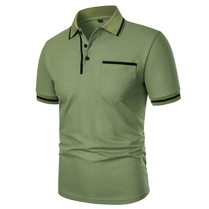 Summer Men's Short Sleeve Brea - Polo Shirt Pique 리뷰 및 가격