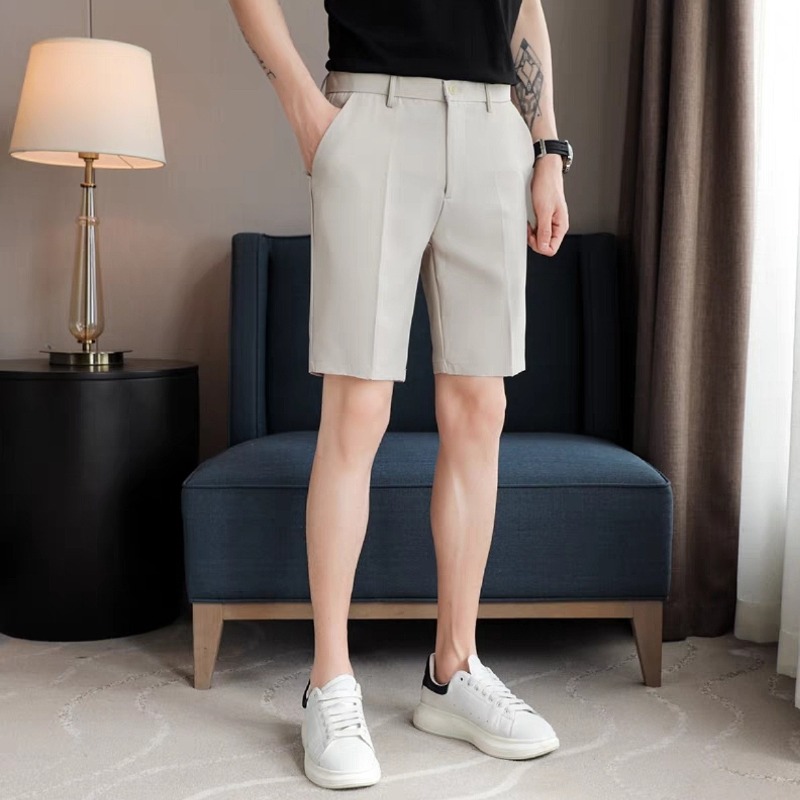 Men's Slim Fit Suit Shorts Sum - Shorts Chino Slim 리뷰 및 가격
