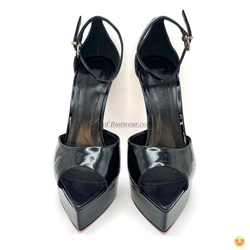 2026 Women's black/nude patent - Casual Sandal Leather 리뷰 및 가격