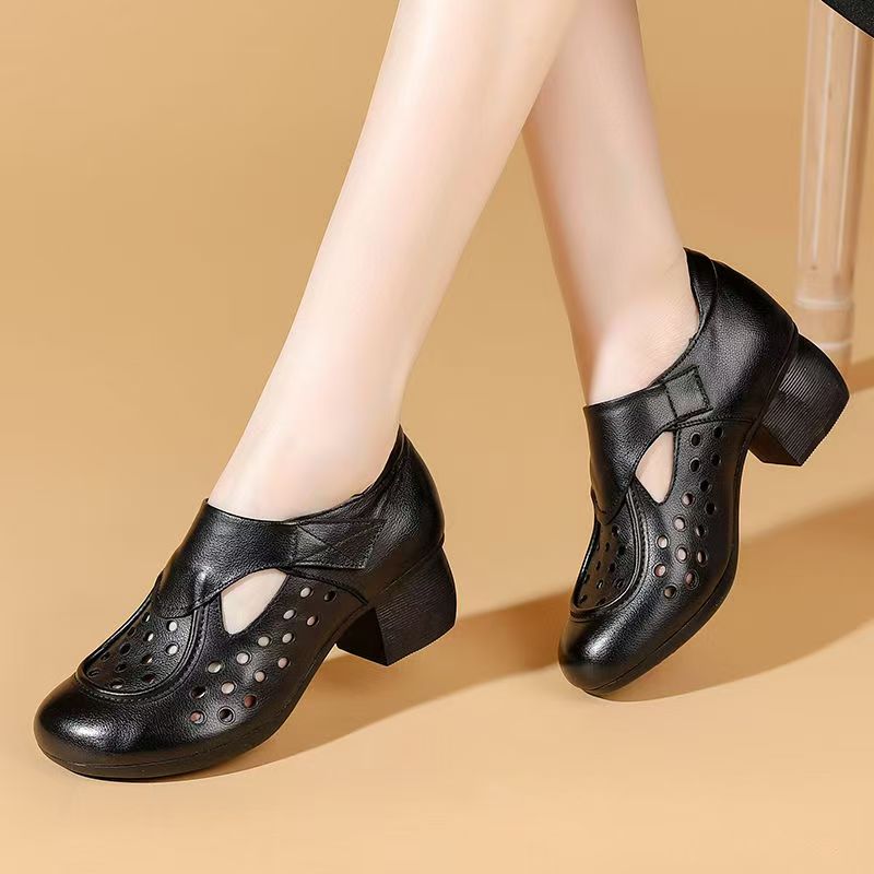 Women's Summer New Leather Hol - Casual Sandal Leather 리뷰 및 가격