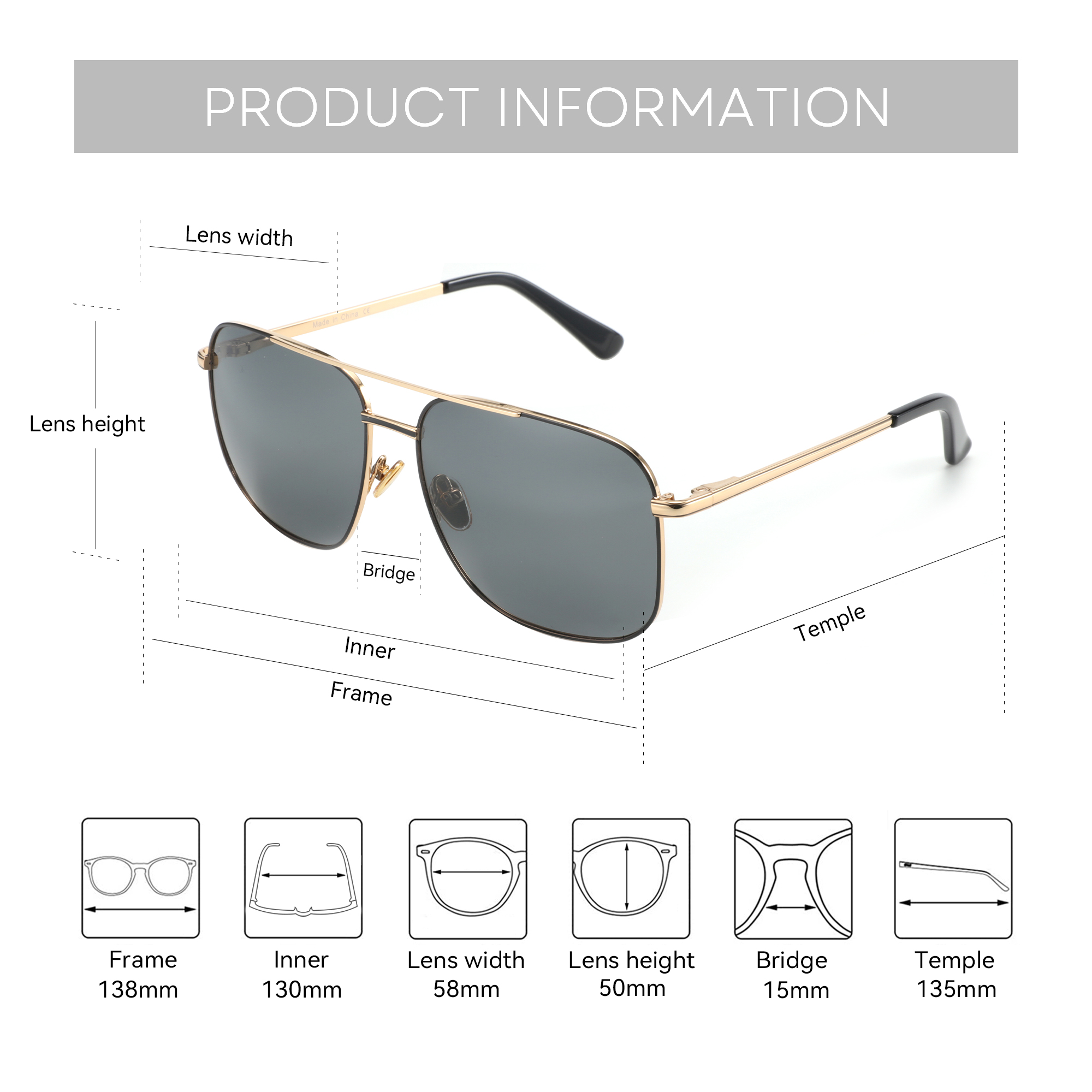 BLUEMOKY Aviator Polarized Pre - Sunglasses Aviator Polarized 리뷰 및 가격