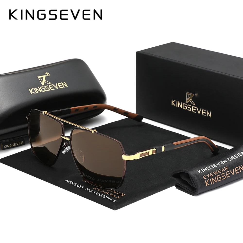 KINGSEVEN New Luxury Sunglasse - Sunglasses Aviator Polarized 리뷰 및 가격