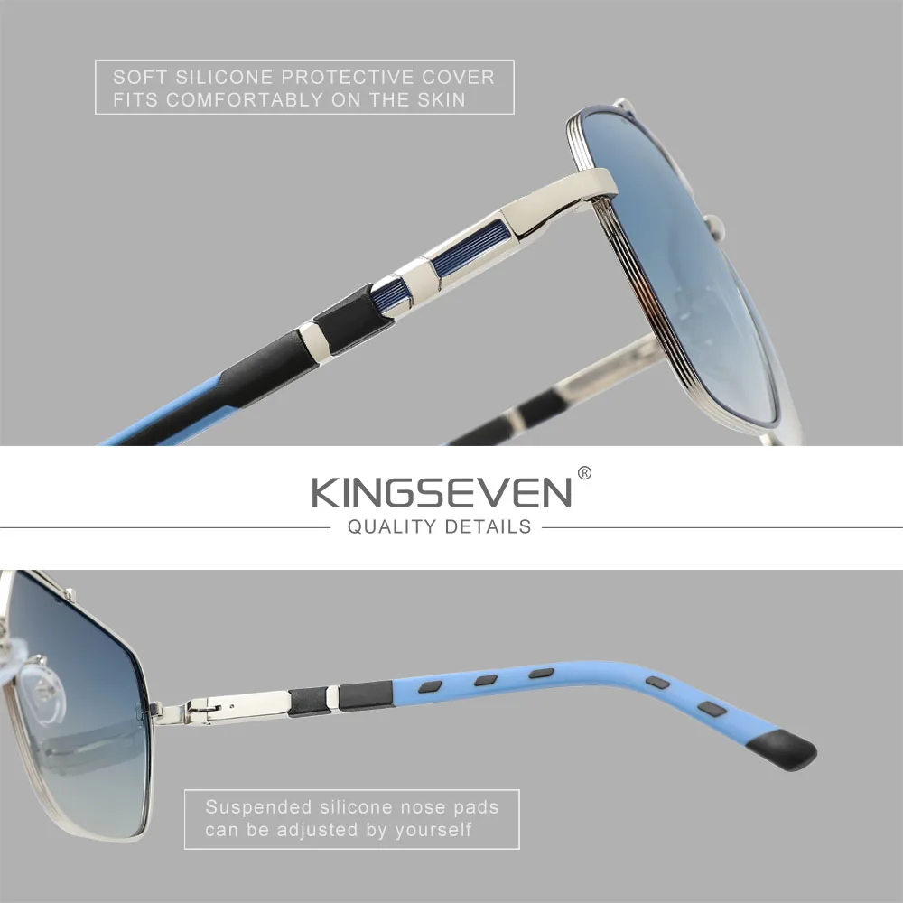 KINGSEVEN New Luxury Sunglasse - Sunglasses Aviator Polarized 리뷰 및 가격
