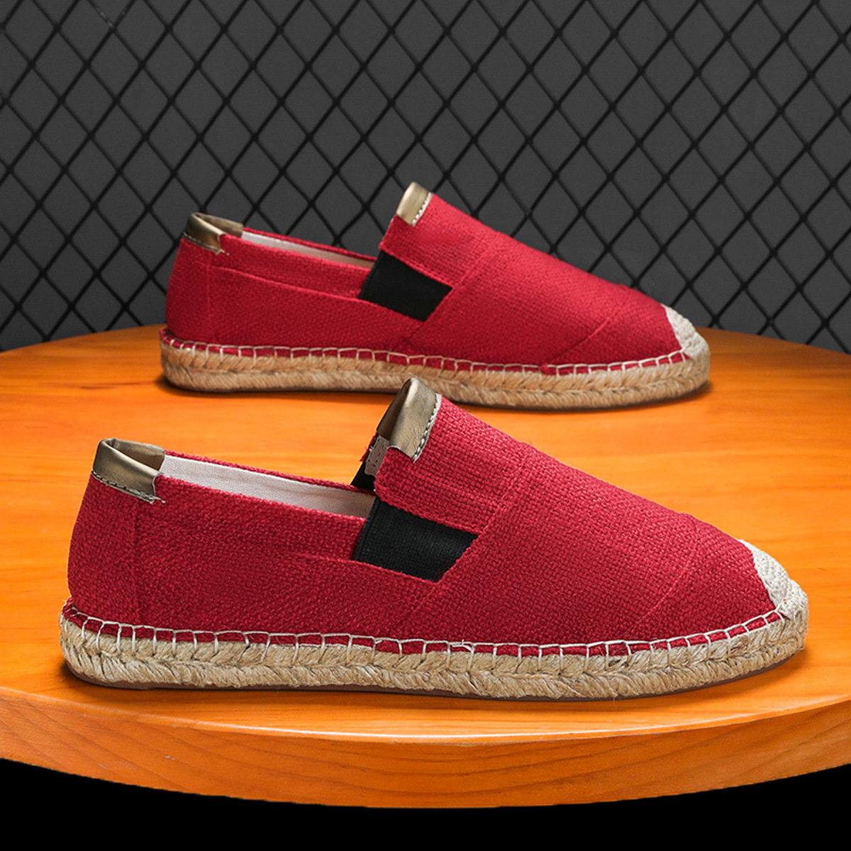 2025New Men Linen Casual Shoes - Espadrille Slip On 리뷰 및 가격