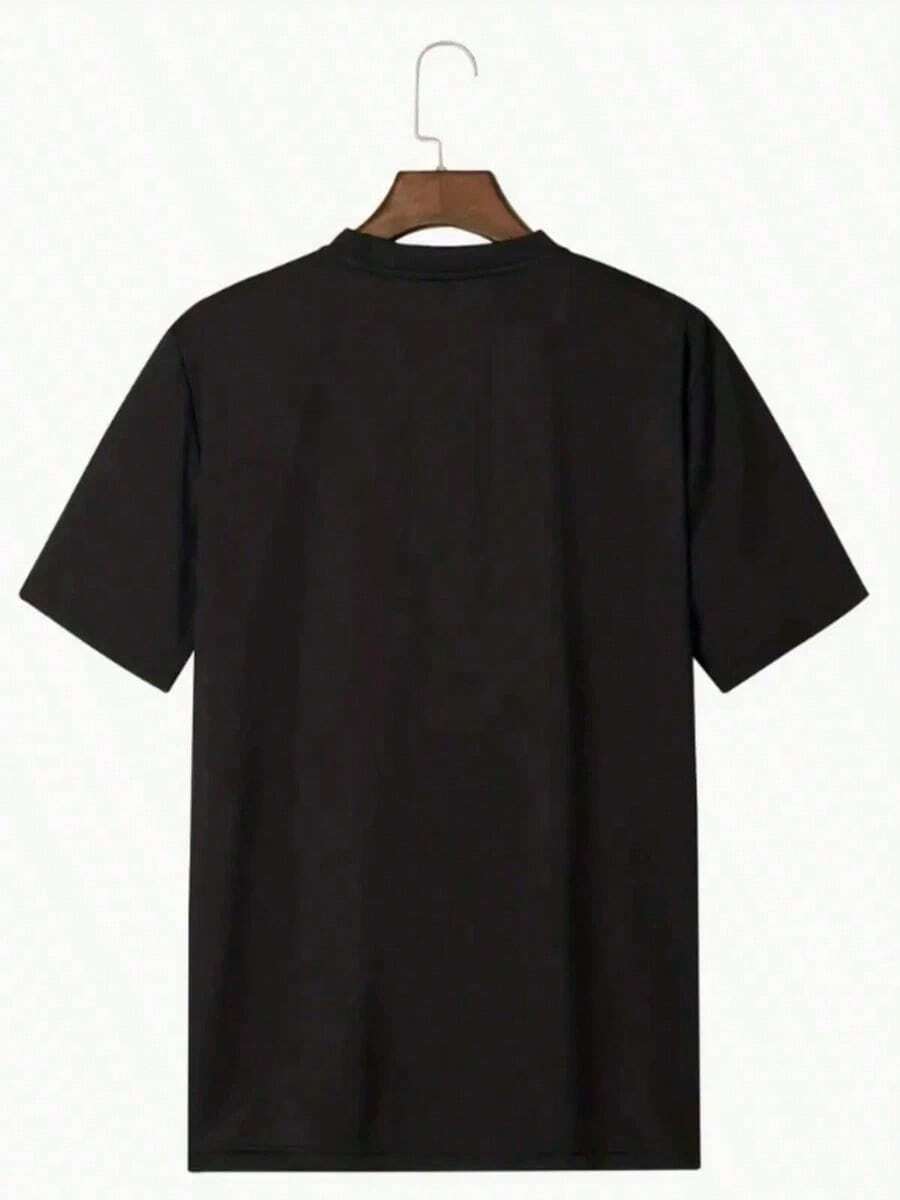 2-Piece Mens Summer Lounge Set - Tee Graphic Print 리뷰 및 가격