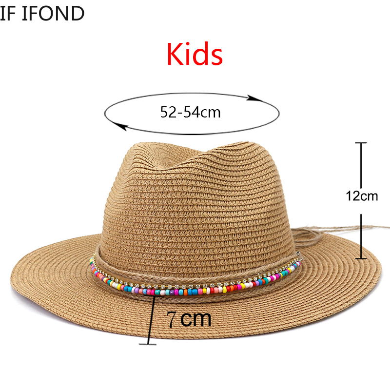 New Summer Boy Girl Kids Straw - Bucket Hat Straw 리뷰 및 가격