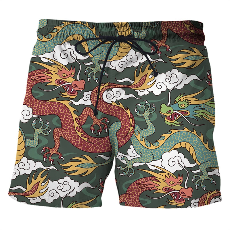 Chinese Dragon 3d Print Swim T - Trunks Board Surf 리뷰 및 가격