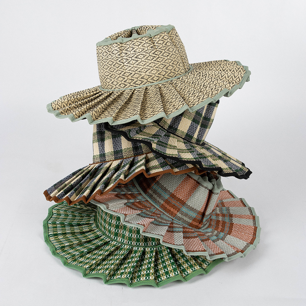 USPOP Fashionable foldable ple - Bucket Hat Straw 리뷰 및 가격
