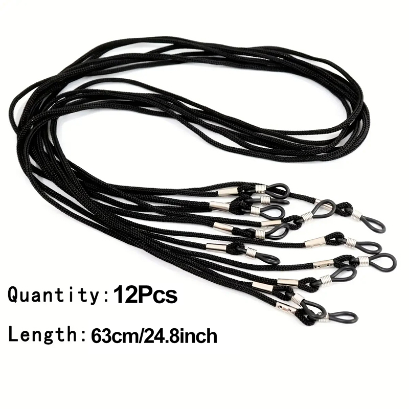 12Pcs Adjustable Nylon Eyeglas - Sunglass Retainer Cord 리뷰 및 가격